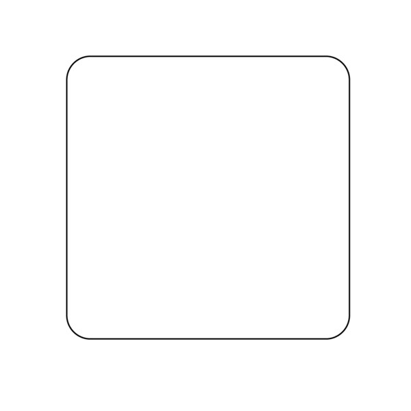 Thermal Jacket Labels 3" x 3"